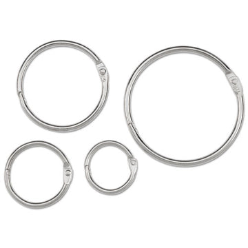 ACCO Metal Book Rings, 2" Diameter, 50 Rings-box freeshipping - TVN Wholesale